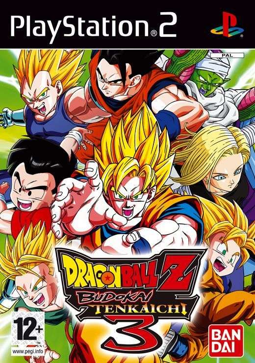 PS2 Dragon Ball Z Budokai Tenkaichi 3