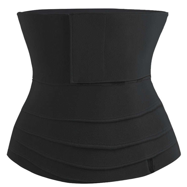 4 Meters Elastic Waist Cincher Velcro Girdle Breathable Sports Workout Body Shaper Belt N22010