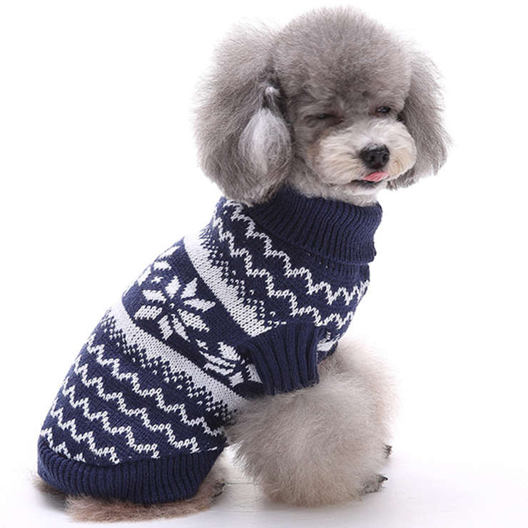 Pet Christmas Snowflake Dog Sweater N12273
