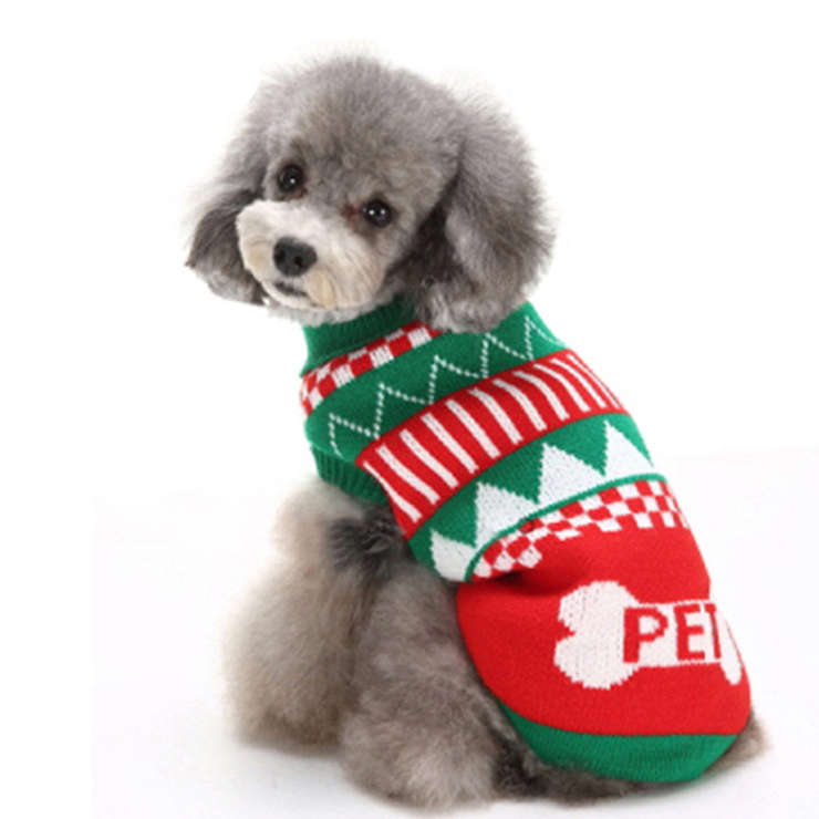 Puppy Dog Christmas Sweater Jerseys N12372