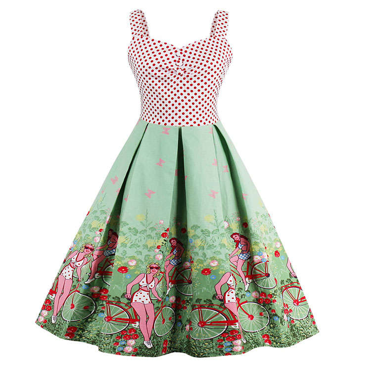Maiden Vintage Summer Daily Dress