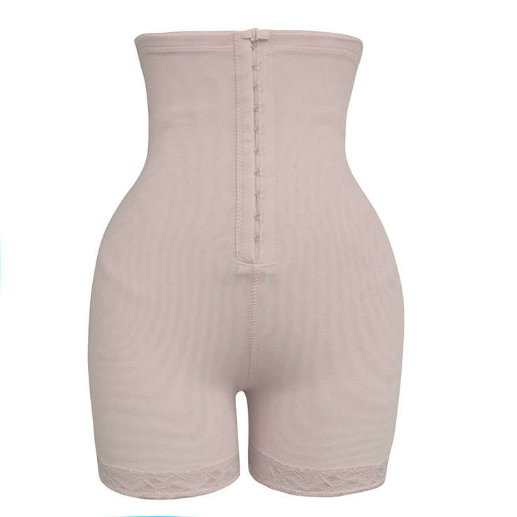 Sexy Complexion High Waist Boxer Shorts Elastic Seamless Panties Hip-lifting Underwear PT20397