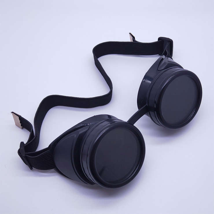 Steampunk Black Removable Frame Glasses Masquerade Party Goggles MS19788