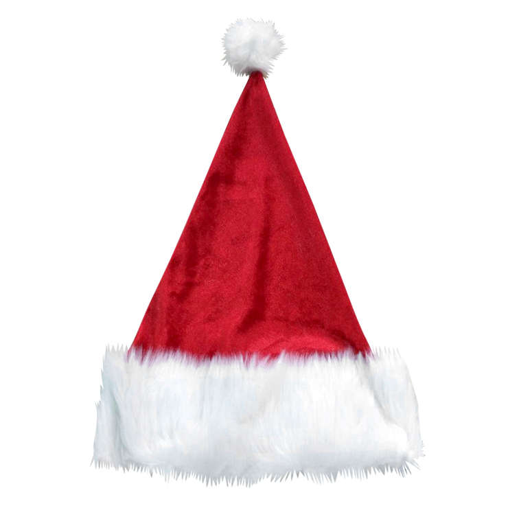 Fleece Trimmed Santa Hat HG2204