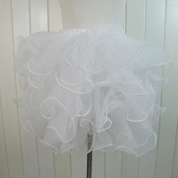 white Organza Skirt HG3367