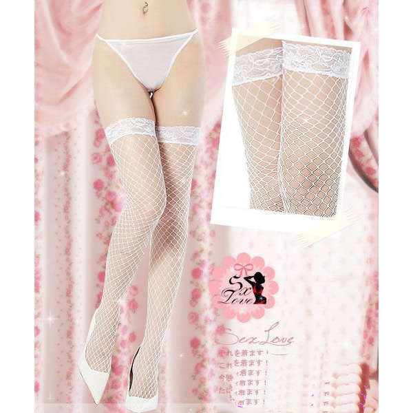 Fence Net Thigh Highs HG4116