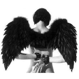 100CM Black Angel Wings J9083
