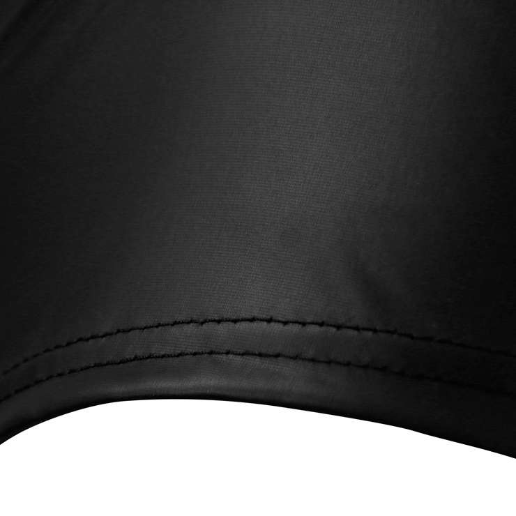 Sexy Black One-piece Faux Leather Elastic Suspender Shorts Bodysuit Leotard N17498