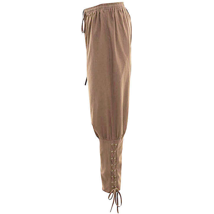 Men's Fashion Elastic High Waisted Costume Jodhpurs Comfort Sweatpants N19051
