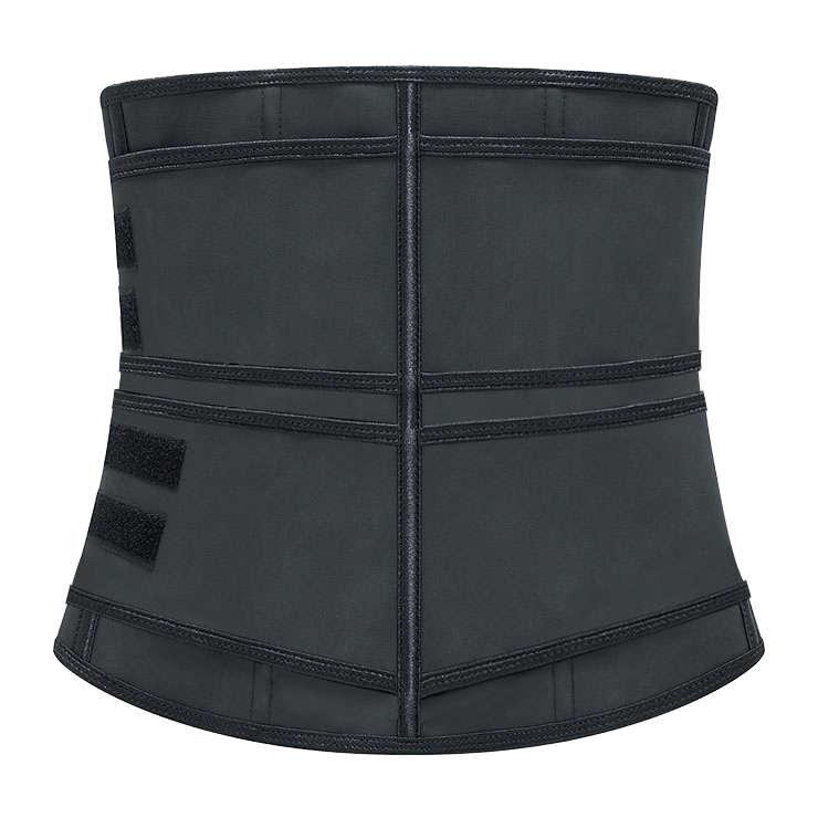 Sexy Black Neoprene Velcro Waist Training Cincher Slimmer Body Shaper Belt N20898