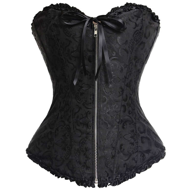 front zipper Corset N2263