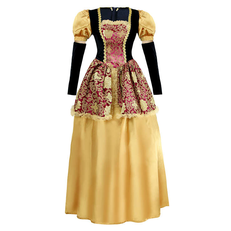 Women's Vintage Royal Medieval Renaissance Fancy Dress N4968