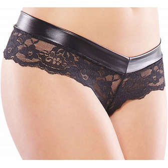 Coquette Playful Wetlook Panty N8220