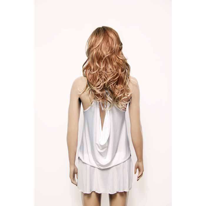 Sexy Halter Sequin Belt Dress N8497
