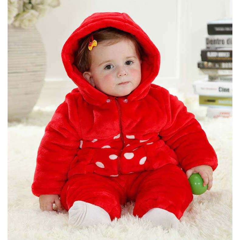 Lovely Red Crab Shape Baby Romper N9789