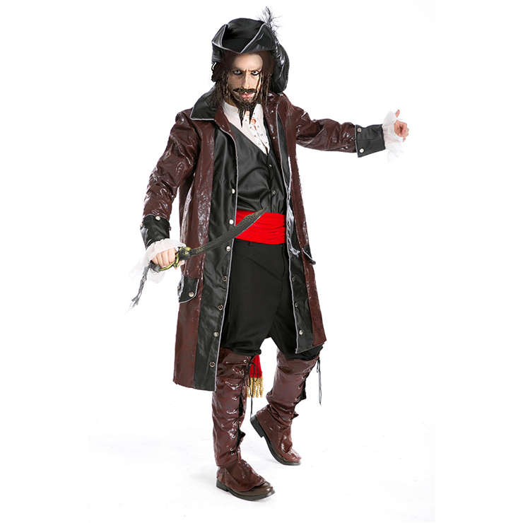 Deluxe Caribbean Pirate Costume P7694
