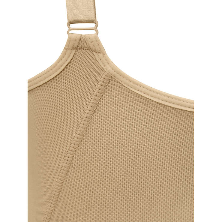 Sexy Nude Underbust Front Zipper Slimming Plus Size Bodyshaper Girdles PT15933