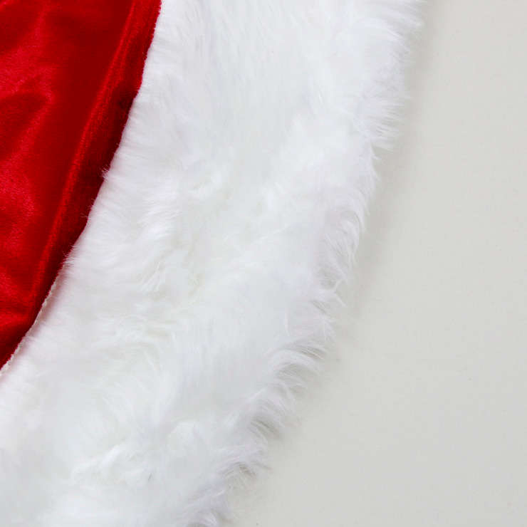 4PCS Women's Sexy Sleeveless Red Velvet Santa Girl Mini Dress Christmas Costume Set XT18349