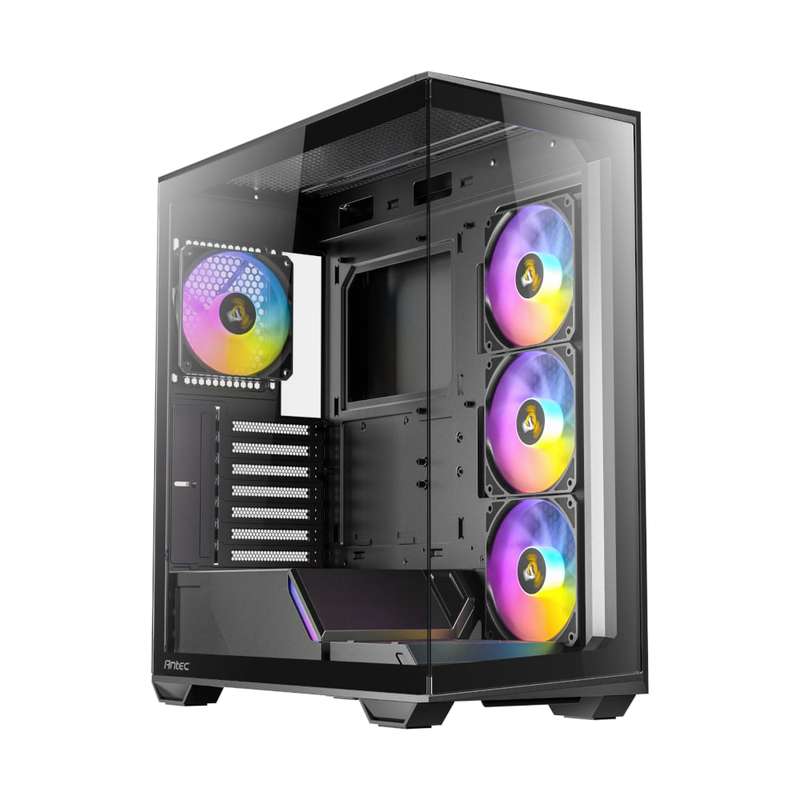 Antec C5 ARGB ATX DUAL Mid Tower Gaming Chassis &#x2013; Black