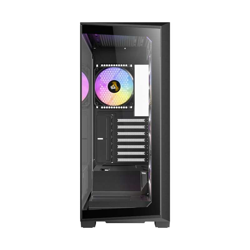 Antec C5 ARGB ATX DUAL Mid Tower Gaming Chassis &#x2013; Black