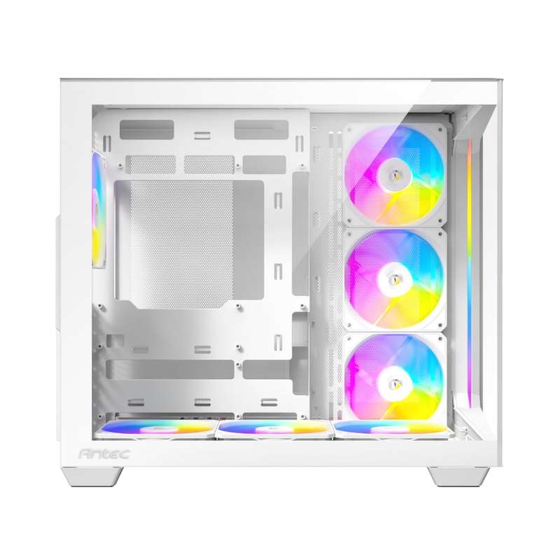 Antec C5 ARGB ATX DUAL Mid Tower Gaming Chassis &#x2013; White