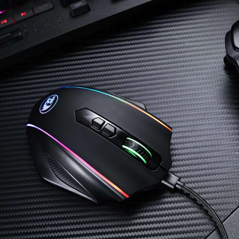 REDRAGON VAMPIRE ELITE Wireless 16000DPI|8 Button|Ergonomic Design|P3335 Optical Sensor|Type-C Ca...