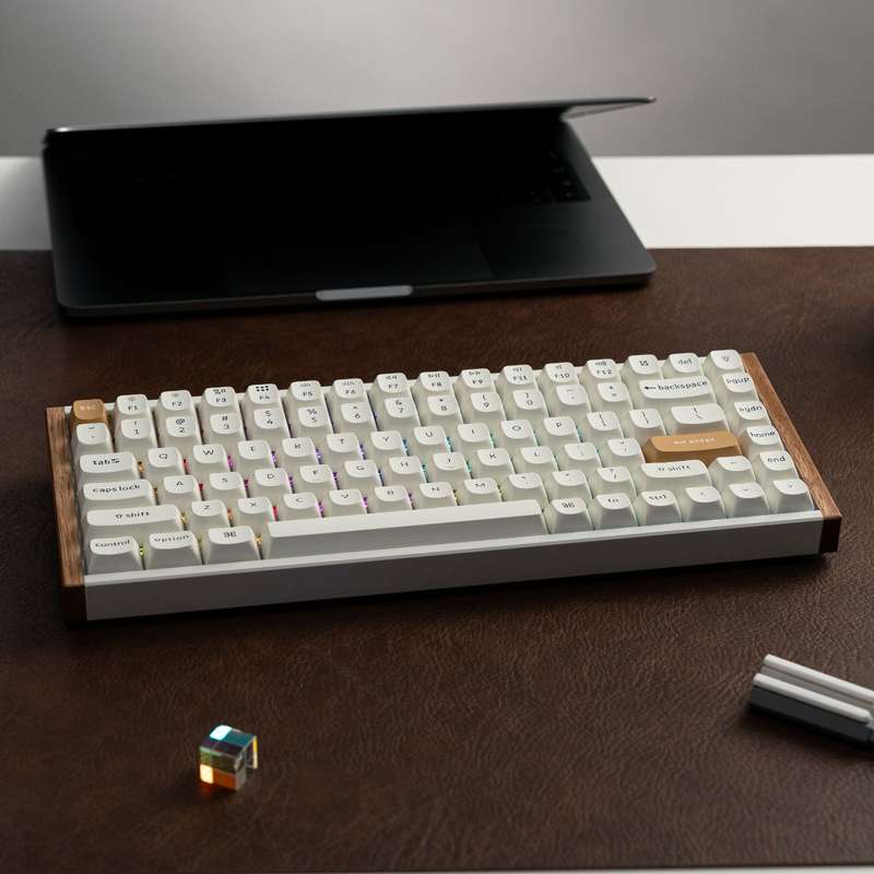 Keychron K2 HE Wireless Special Edition Magnetic Custom Keyboard | NEBULA Switch &#x2013; White