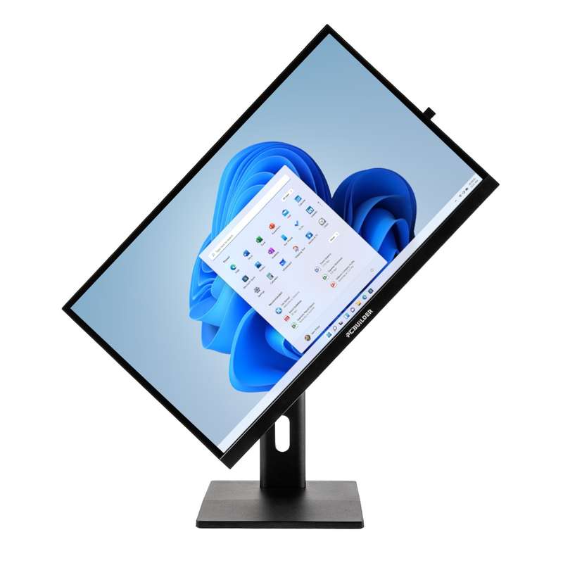 PCBuilder FUSION 24" Intel i3-14100 Windows 11 AiO Desktop PC