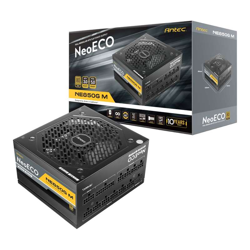 Antec CSK1000 PRO ATX3.1 Semi-Modular 1000W Power Supply (80 PLUS Bronze, PCIe 5.1, ATX 3.1 Certi...