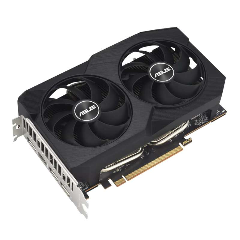 Asus Dual Radeon RX 7600 V2 8GB GDDR6 OC Edition Graphics Card