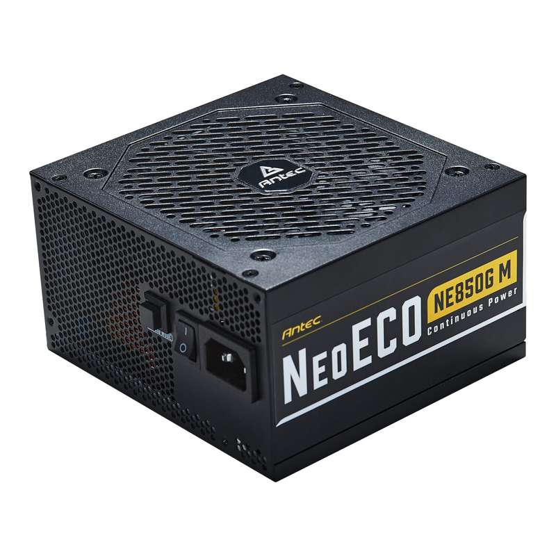 Antec NeoECO Gold Modular 850W Power Supply Unit (80 PLUS&#xAE; Gold, PCIe 5.0 Ready, Full Modular)