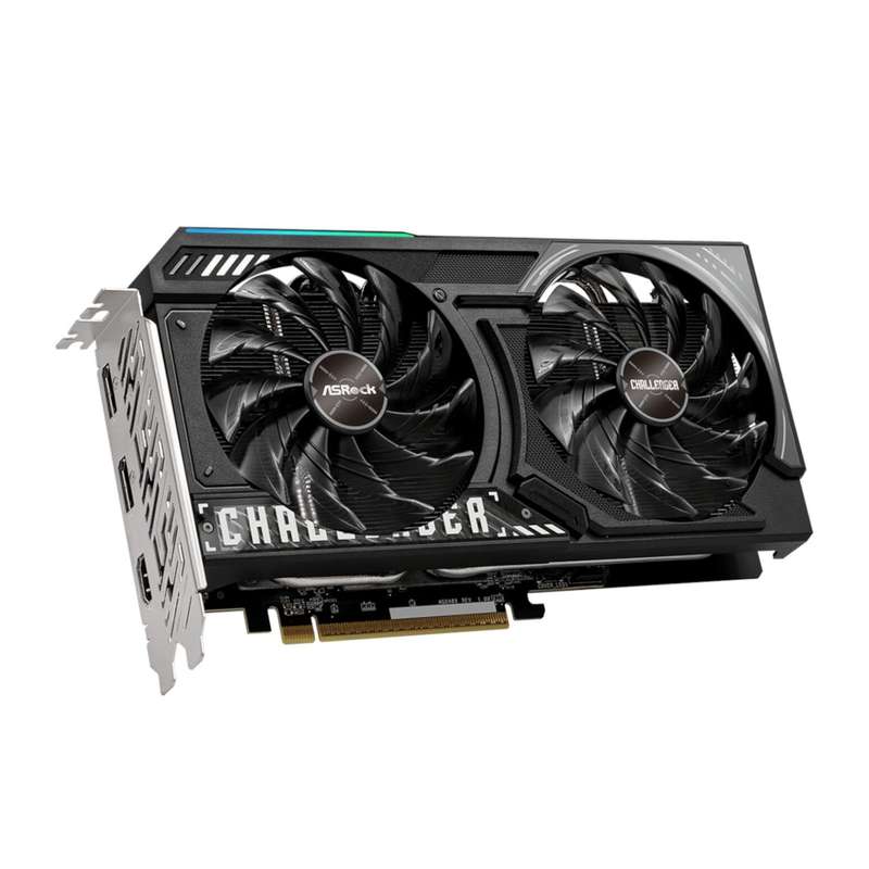 ASRock Radeon&#x2122; RX 9060 XT Challenger 16GB OC Graphics Card (RDNA&#x2122; 4, PCIe 5.0)
