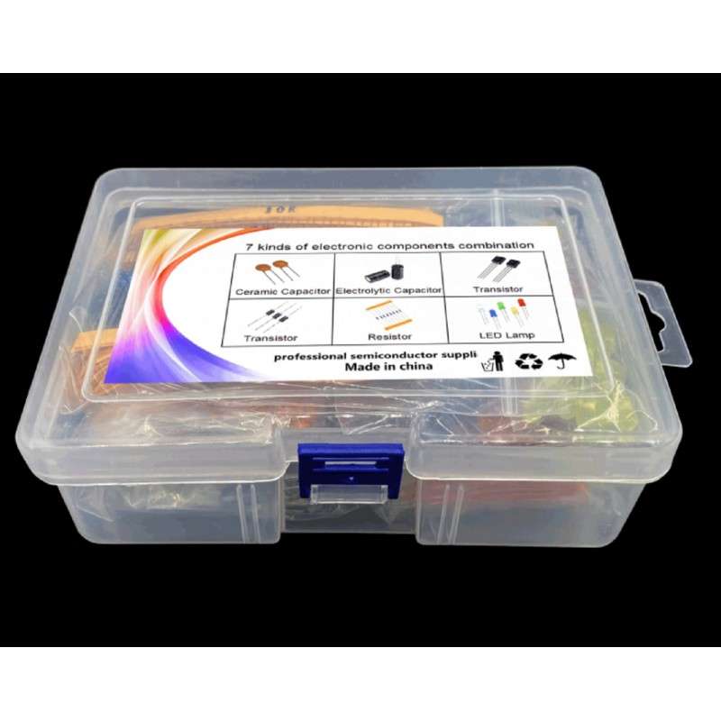 1390pcs Electronic Components Basic Starter Kit
