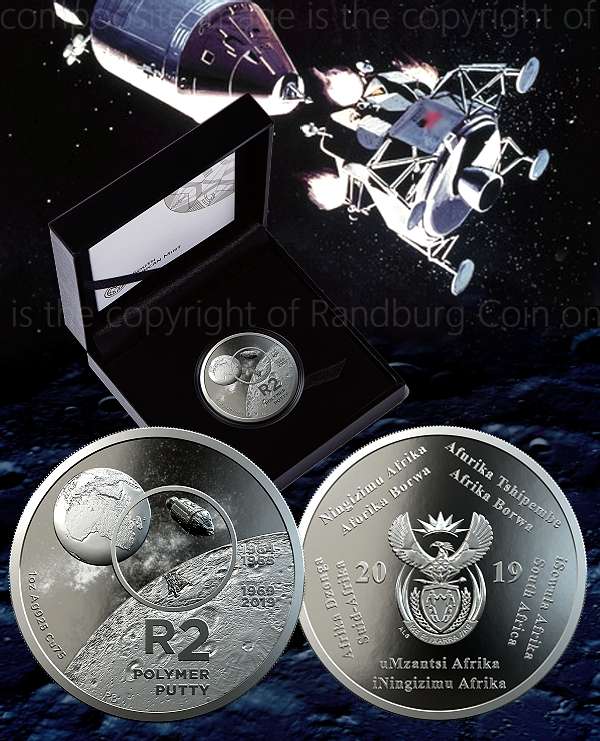 *#* 2019 SA Mint -  R2 Silver - SA Mint Pratley Putty inventions series 456 Mintage Only *#*