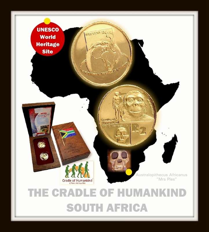 *#* HUGE PROMO !!!! - 2006 Gold R2 Heritage Cradle of Humankind Launch Set *#*