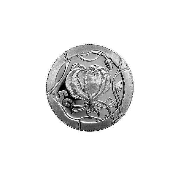 2010 Silver 5c Prestige Set Peace Park Series Lubombo revv