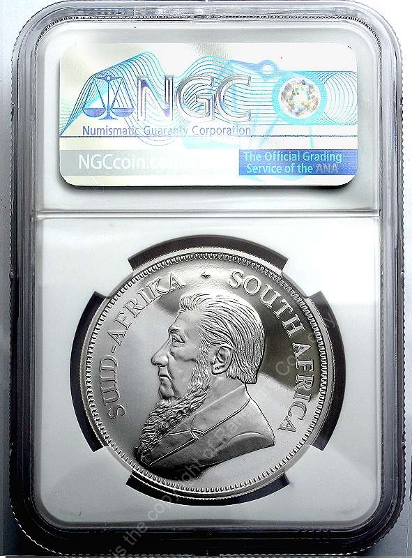 2017 Fine Silver Proof 1 oz PF70 Ultra Cameo Krugerrand 50th Anniversary ob