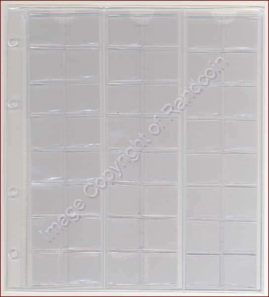 *#* Universal Coin Album A5 - Extra Pages. 48 Pocket Page *#*