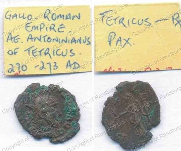 *#* Tetricus AD270-273 - Gallo Roman Empire - Antoninianus *#*