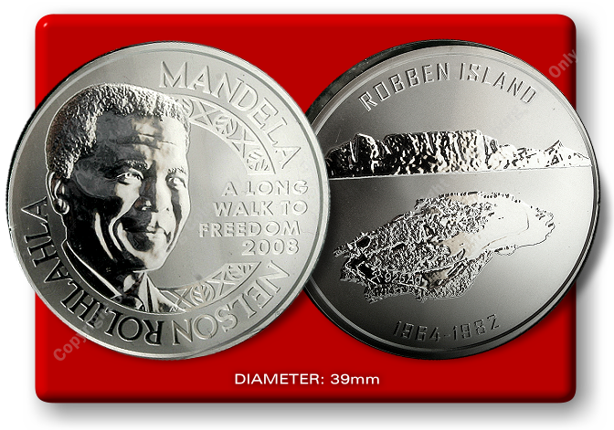 2009_Silver_Proof_Mandela_Laureate_Robben_Island_Medallion_in_Green_Folder_coins_ob_rev