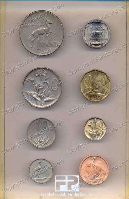 *#* SA Some 2nd Decimal and 3rd Decimal coins - perspex paperweight *#*