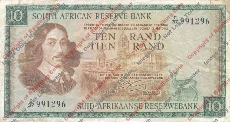 Grissik 2nd Issue 10 Rand English/Afrikaans - F -