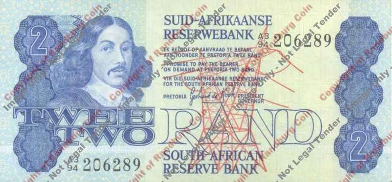 *#* GPC De Kock 1st Issue - Two Rand Note - UNC *#*