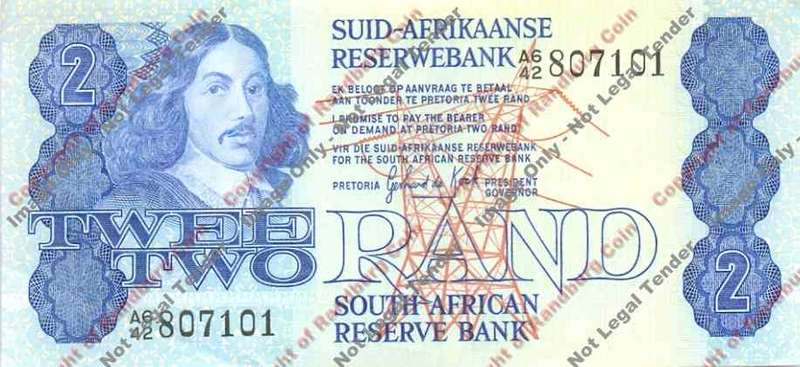 *#* GPC De Kock 2nd Issue - 1981 Two Rand Note - EF+ *#*