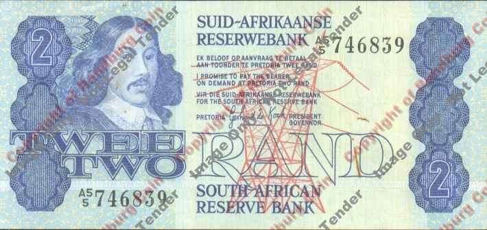 *#* GPC De Kock 2nd Issue - 1981 Two Rand UNCIRCULATED Note *#*