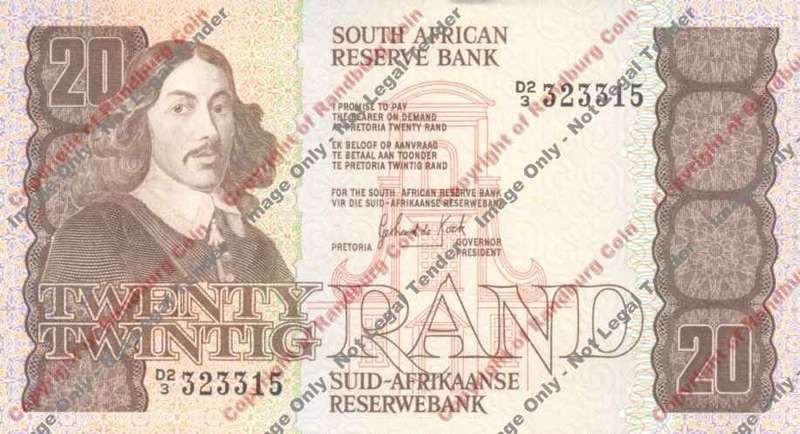 *#* GPC De Kock 2nd Issue - Twenty Rand AU Note *#*