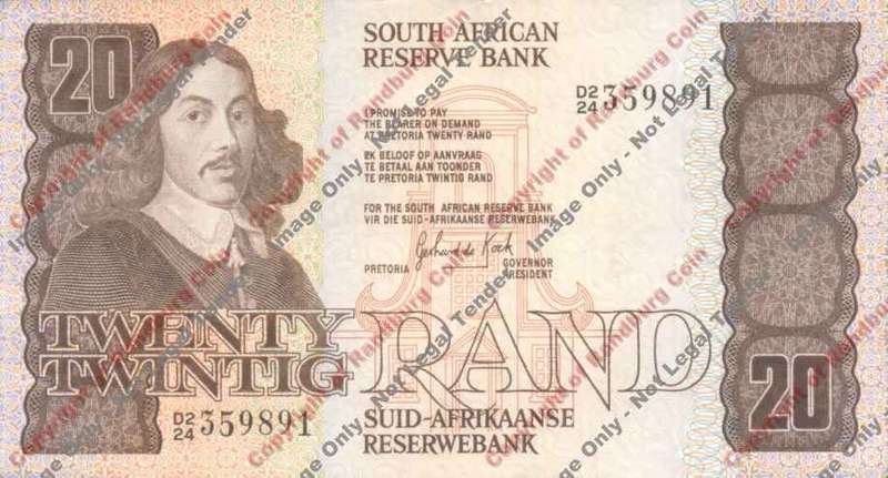 *#* GPC De Kock 2nd Issue - Twenty Rand EF Note *#*