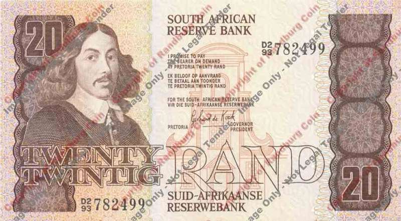 *#* GPC De Kock 3rd Issue - 1984 Twenty Rand Note - EF *#*
