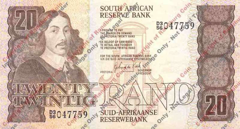 *#* GPC De Kock 3rd Issue - 1984 Twenty Rand Note - VF *#*