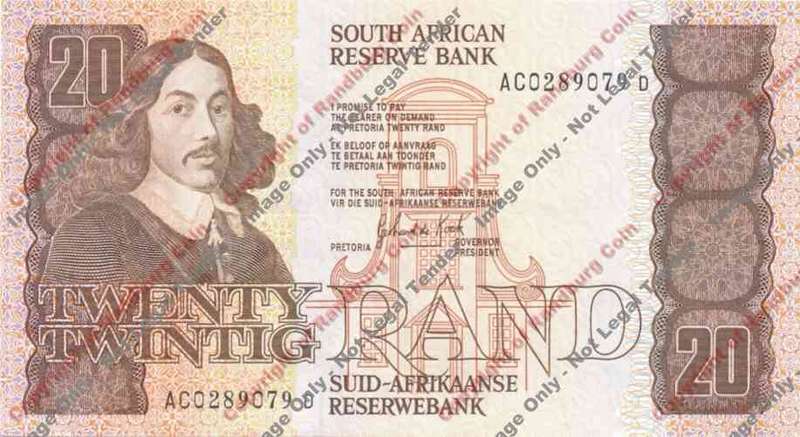 *#* GPC De Kock 3rd Issue - 89 Twenty Rand Note - VF+ *#*